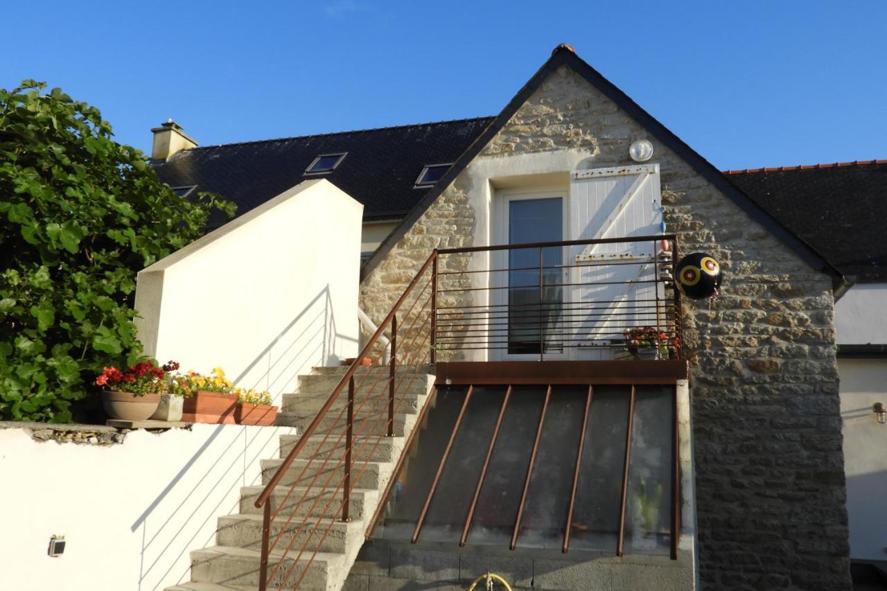 Les Volets Bleus Bed and Breakfast Saint-Guénolé Eksteriør billede
